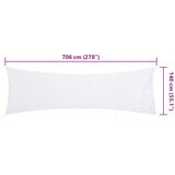  Kamuflažna mreža s torbom za pohranu 706 x 140 m bijela | Eponuda.com