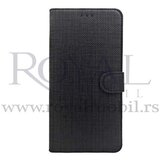  futrola textile flip za samsung A725 galaxy A72 crna Cene