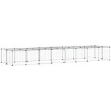  Kavez za ljubimce s 36 panela i vratima crni 35 x 35 cm čelični | Eponuda.ba