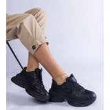 Gemre Black sneakers on a chunky sole Adoma Cene