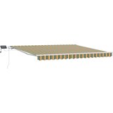  Skrovita tenda s Zelena i žuta 400 ×350 cm tkanina | shoptok.hr