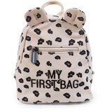 Childhome My First Bag Canvas Leopard dječji ruksak 20x8x24 cm Cijene