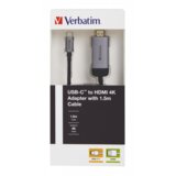Verbatim USB-C HDMI 4k Adapter USB 3.1 GEN 1 150 cm cable | shoptok.hr