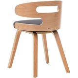  Jedilni stoli 4 kosi črni ukrivljen les in umetno usnje, (20700099) | Shoptok.si