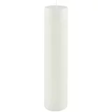 Ego Dekor bijela svijeća cilindra čisti, vrijeme pečenja 92 h