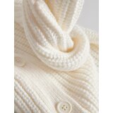 Reserved - Vesta s ukrasnim pletivom - krem | shoptok.hr