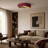  BRILAGI- LED plafonsko svetlo VELVET TWIST LED/24W/230V 4000K prečnik 55 cm bordo/zlatno | Eponuda.com