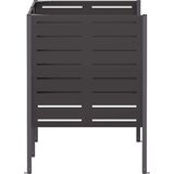  Ekran za kante za smeće 167 x 85 x 113 cm Čelik Crna | shoptok.hr