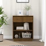  Konzolni ormarić boja meda 60 x 34 x 75 cm od masivne borovine | shoptok.hr