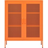 Ormarić za pohranu narančasti 80 x 35 x 101,5 cm čelični | shoptok.hr