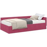  Kotni okvir postelje z matrico Drugo 2 pcs Zelena Žamet, (5000123390) | Shoptok.si