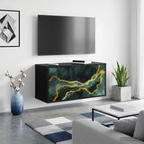  ormar za montažu na zid WIJHE 69 x 33 x 40 cm Crni hrast | shoptok.hr