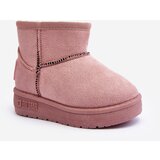 Big Star Children's Snow Boots Insulated With Fur With Little Ears Pink Betty | Shoptok.si