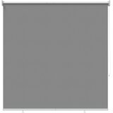 vidaXL Rolo zavjesa za vanjsku uporabu s UV zaštitom Svjetlosiva - Svjetlosiva 120 x 140 cm | shoptok.hr