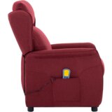  Masažna stolica Vino crvena tkanina | shoptok.hr
