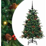 vidaXL Umjetno božićno drvce Zelena 120 cm PVC i Metal i Plastika | shoptok.hr