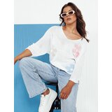 DStreet Sweter damski ażurowy BRIGGI ecru Cene