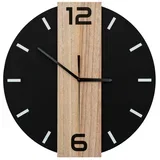 Zidni Sat Loft 35 cm Metalni/Drveni