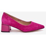 VINCEZA Suede Smooth Court Shoes With Pointed Toes | Shoptok.si