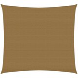vidaXL Senčno jadro 160 g/m² taupe 4x4 m HDPE, (20965092) | Shoptok.si