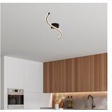 Opviq Črna LED stropna svetilka 10x67 cm Yilan – | Shoptok.si