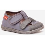 Boto Children's slippers Milami with Velcro gray Reathiana | Eponuda.ba