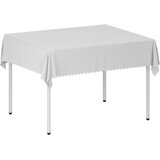  Tkanina za stol Pravokutni Bijela 110 x 140 cm | shoptok.hr