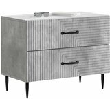  Noćni ormar Betonska siva 62 x 34,5 x 47,5 cm Konstruirano drvo | Eponuda.com