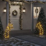 vidaXL Ukrasno božićno svjetlo sa šiljcima oblik meteora 115 LED 89 cm | shoptok.hr
