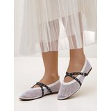 Resti Women's openwork ballet flats with strap Evanne | Shoptok.si