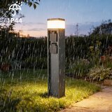 Brilagi Spoljašnja svetiljka sa 2 SCHUKO utičnice PILLAR 1xG9/11W/230V IP44 antracit | Eponuda.com
