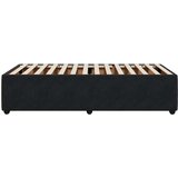  Okvir za krevet crni 90x200 cm baršunasti | shoptok.hr