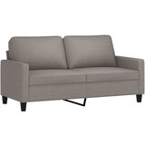  2-dijelni set sofa s jastucima smeđesivi od tkanine | shoptok.hr