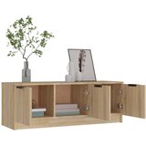 TV ormarić boja hrasta 102x35x36,5 cm od konstruiranog drva | Eponuda.com