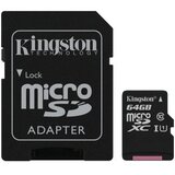 Kingston 64GB micSDXC Canvas Select Plus 100R A1 C10 Card + ADP | Eponuda.ba