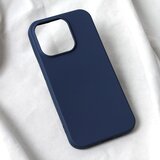 Teracell torbica soft velvet za iphone 15 pro 6.1 tamno plava Cene