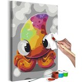  Slika za samostalno slikanje - Funny Octopus 40x60 | shoptok.hr