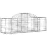  Lučne gabionske košare 50 kom 200x50x60/80 cm pocinčano željezo | Eponuda.com