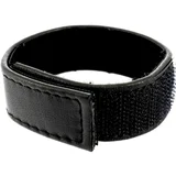 COCK AND BALL STRAP VELCROED ADJUSTABLE - BLACK