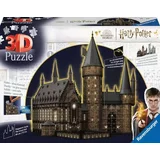Puzzle - 3D - Harry Potter - Hogwarts Great Hall Night Edition
