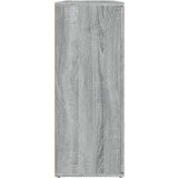  Komoda siva sonoma 91x29,5x75 cm inženirski les | Shoptok.si