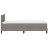  Krevet s opruga kutije Sivo-smeđa 100 x 200 cm tkanina | shoptok.hr