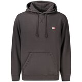 Tommy Hilfiger muška hoodie dukserica s aplikacijom loga crna | shoptok.hr