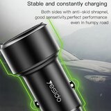 Yesido Auto punjač (Y43) - 2xUSB QC 3.0 36W - crni | shoptok.hr