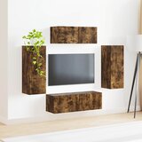  Set TV komoda 4 pcs Dimljeni hrast Konstruirano drvo | Eponuda.com