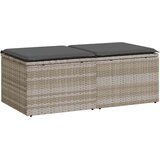 vidaXL 2-dijelni set vrtnih sofa s jastucima od poliratana i bagrem | shoptok.hr