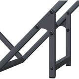 Stalak za drva antracit 50x25x50 cm hladno valjani čelik | shoptok.hr
