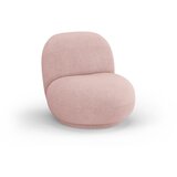 Micadoni Home Svetlo rožnat fotelj iz tkanine bouclé Chuck – | Shoptok.si