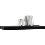 Mömax stenska polica mister office, črna, 60 cm | Shoptok.si