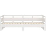  Dnevni ležaj na izvlačenje bijeli 2x(90x200)cm masivna borovina | shoptok.hr